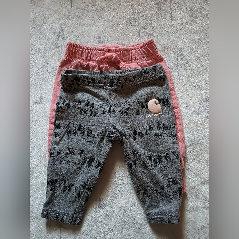 Bundle Pink Floral 3M Leggings - Picture 2 of 3